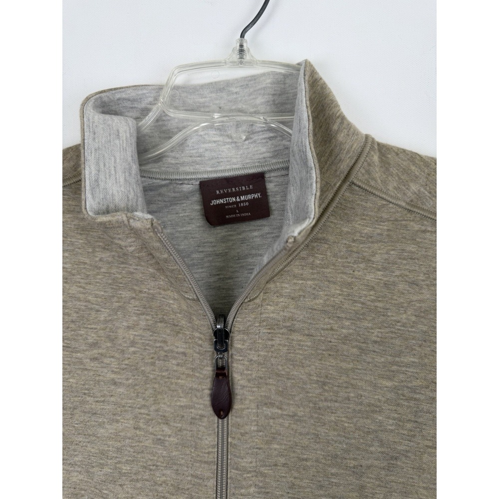 Johnston and Murray men's Reversible Full Zip Size Large Lightweight Jacket - Picture 2 of 8
